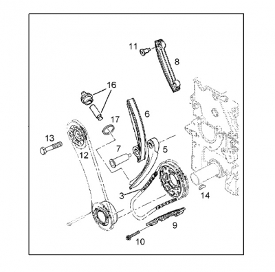 Piese Auto Opel Kit distributie lant duplex Opel Vectra C Y20DTH original GM Revizie Masina